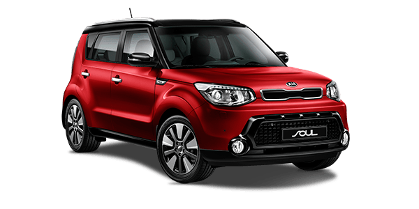 Nuevo Soul Rojo con techo negro