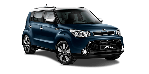 Nuevo Soul Azul con techo blanco