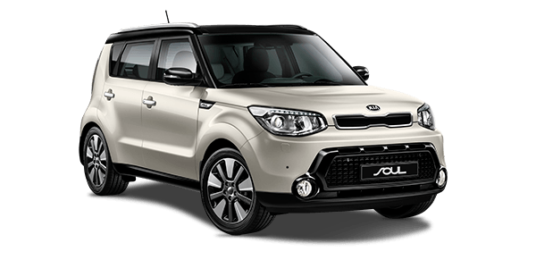 Nuevo Soul Blanco vainilla con techo negro