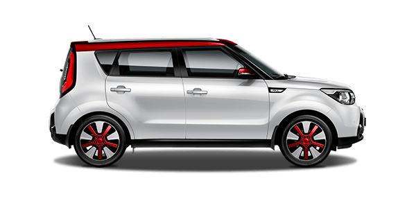 Nuevo Soul Blanco con techo rojo